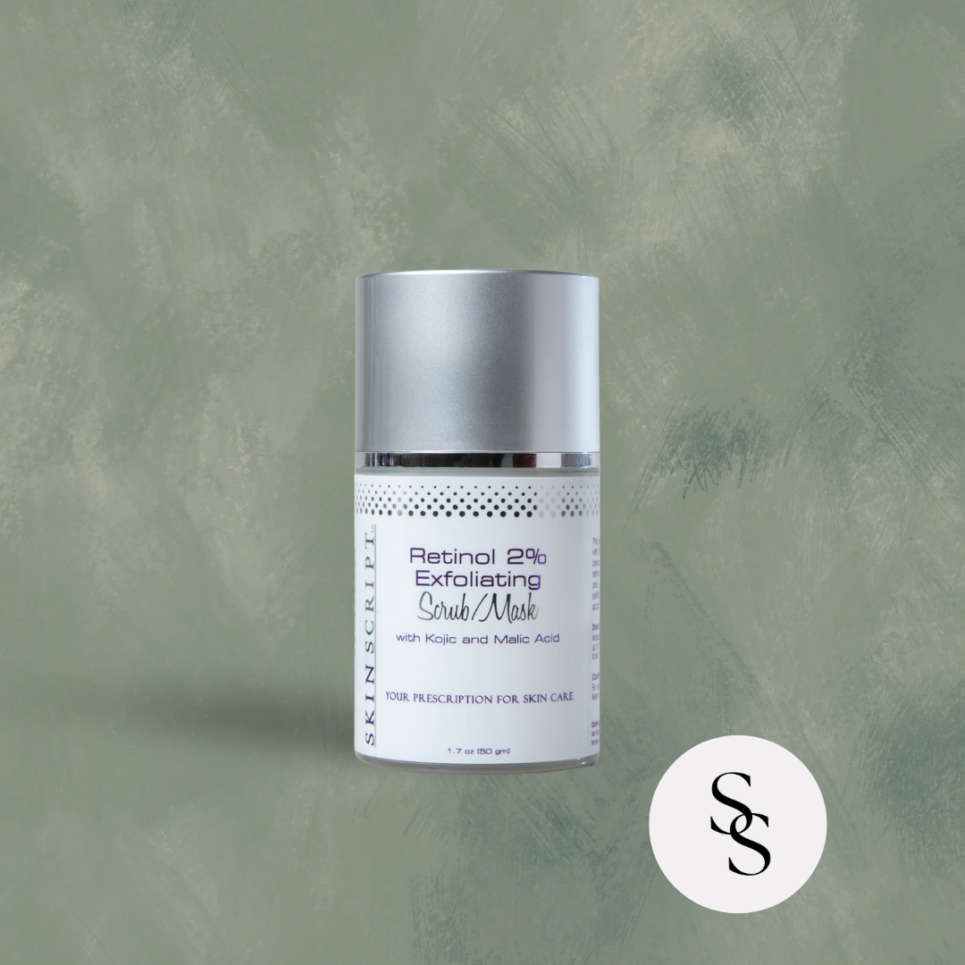 Skin Script Retinol 2% Exfoliating Scrub/Mask