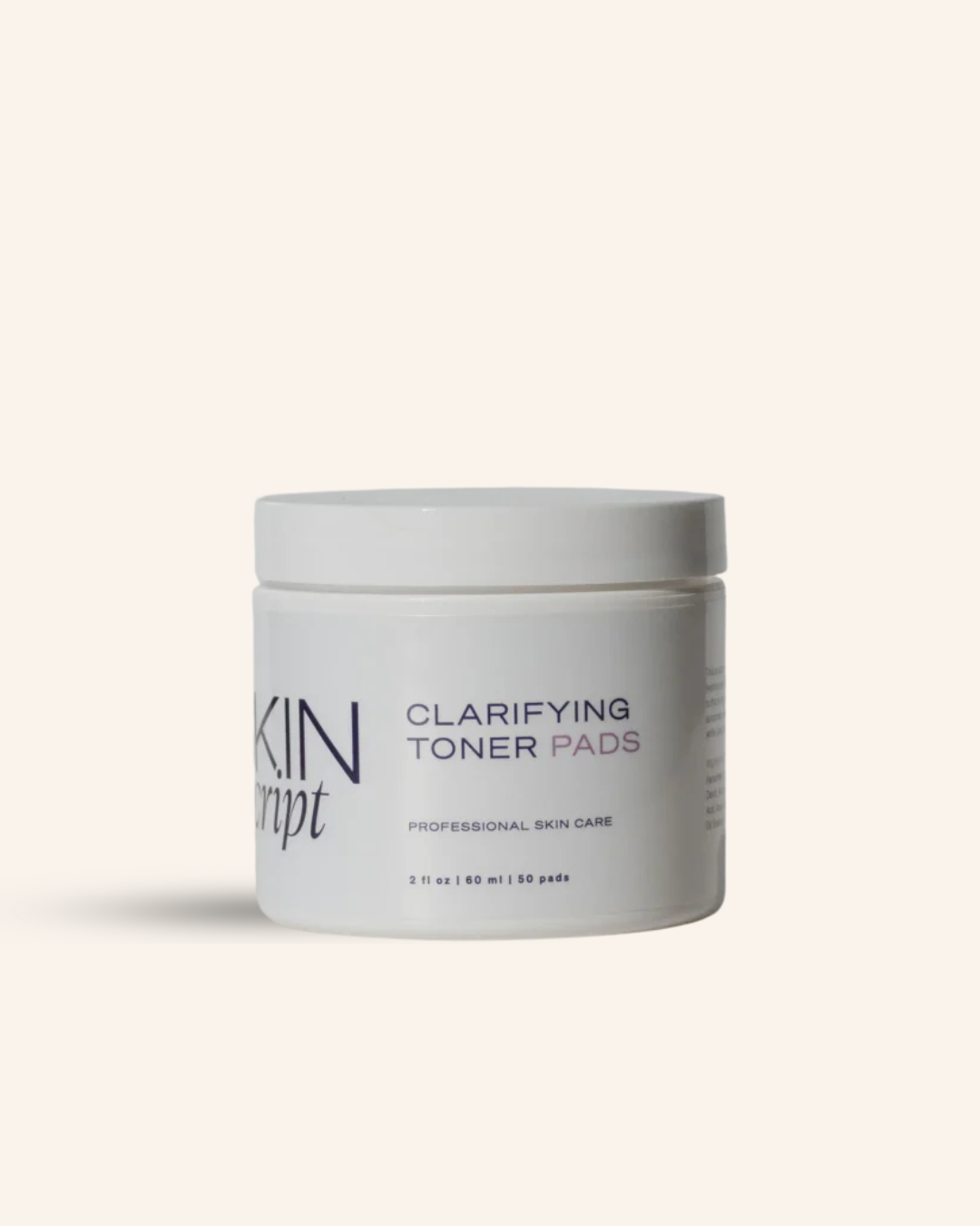 Skin Script Clarifying Toner Pads